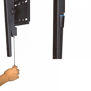 MediaStand 50 - Мобильная стойка для большого дисплея 50-110" до 125кг 1800 макс полка черный