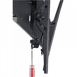 MediaPro 1210 - Мобильная стойка для 2xДисплеев 30-60" 2x60кг наклон -5°+12° VESA 800x400 макс Большая тумба 1800макс черный